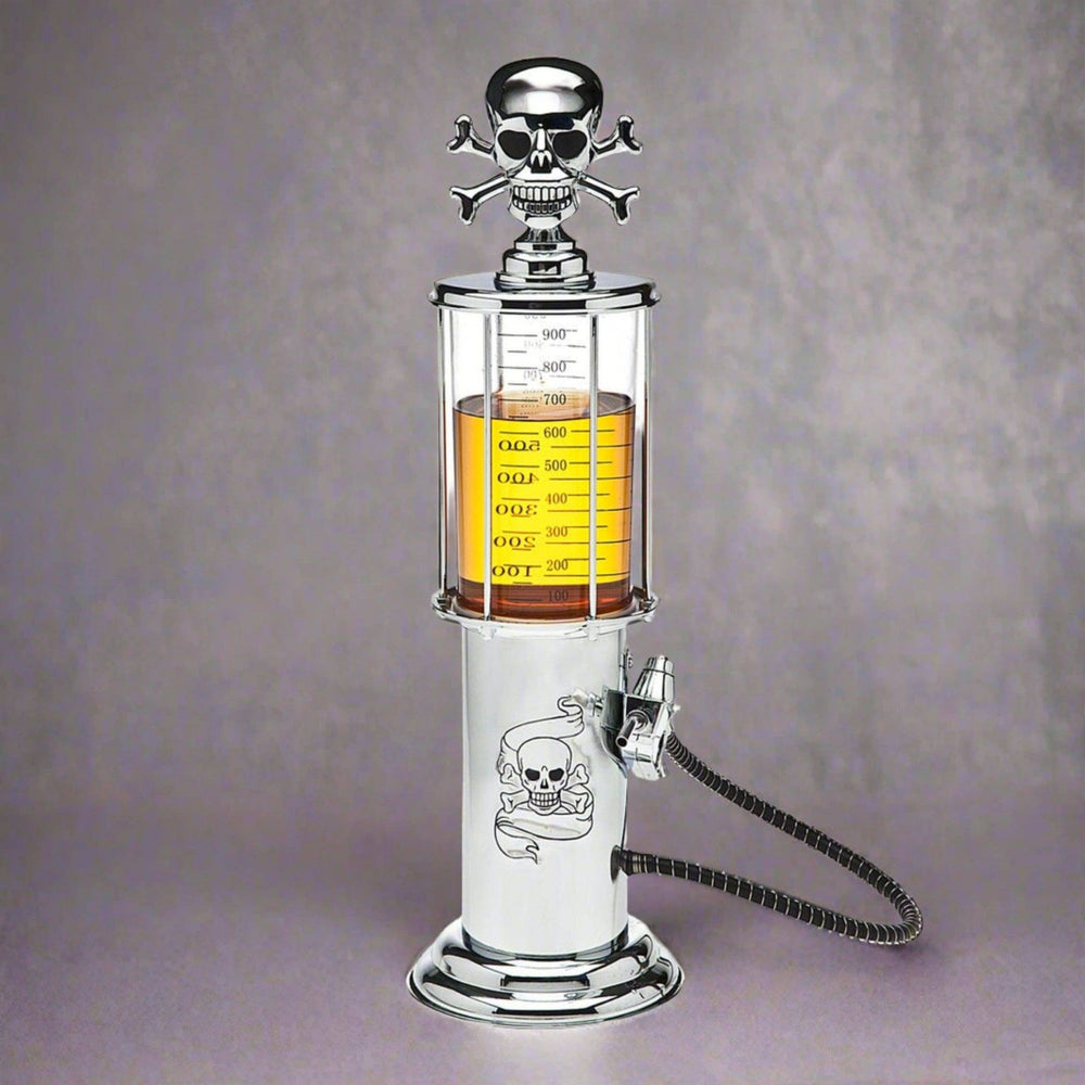 Skull Liquor Dispenser – Engraved 30oz Novelty Bar Gift