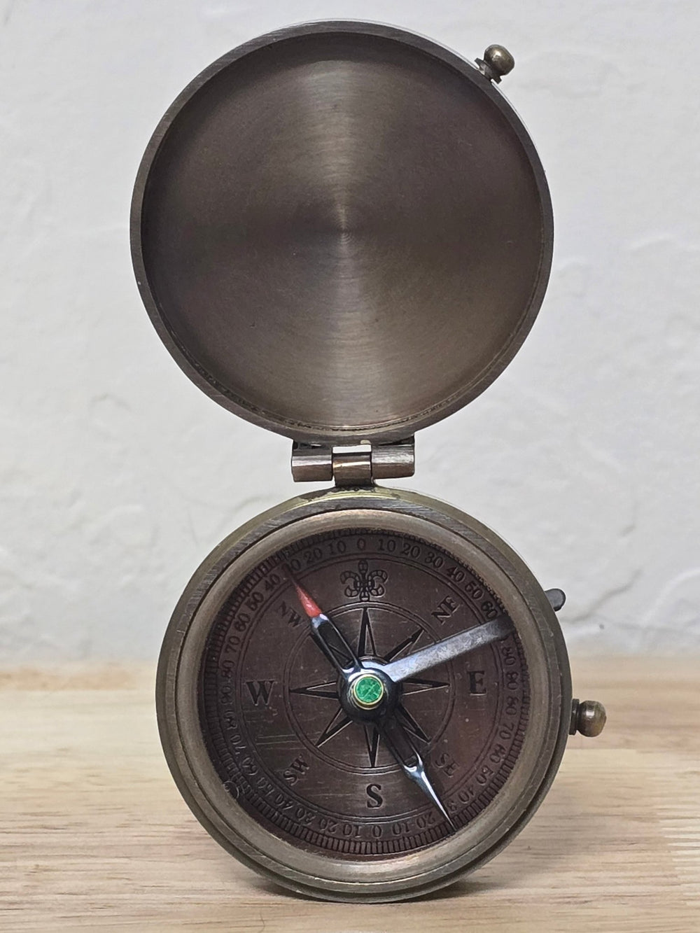 Engraved Pocket Compass – Personalized Keepsake Gift