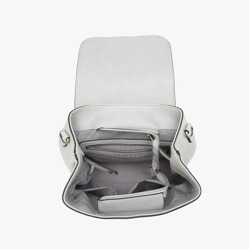 Monogrammed Brooks Backpack – Convertible Vegan Leather