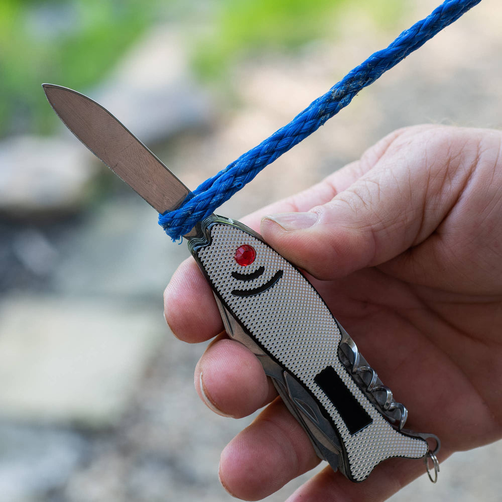 Engraved Fish Multi-Tool – Personalized Pocket Gift for Anglers