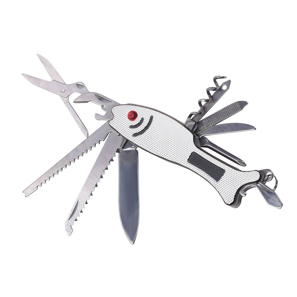 Engraved Fish Multi-Tool – Personalized Pocket Gift for Anglers