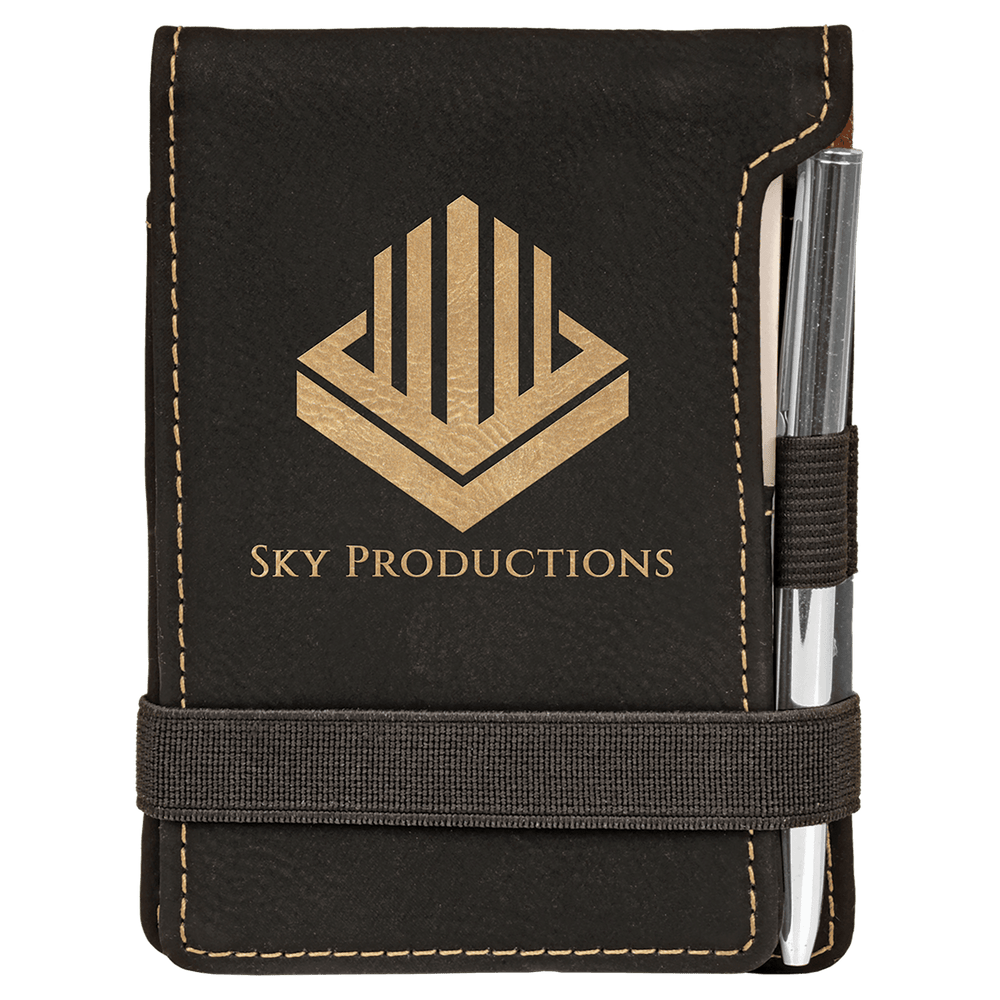 Engraved Notepad & Pen Set – Personalized Memo Holder